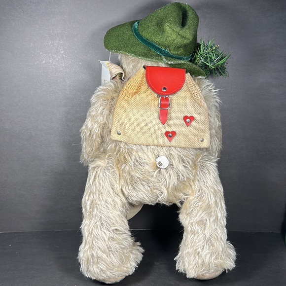 QVC Max Hermann the Happy Wanderer Musical German Bear Limited Edition No. 507 - Picture 2 of 5